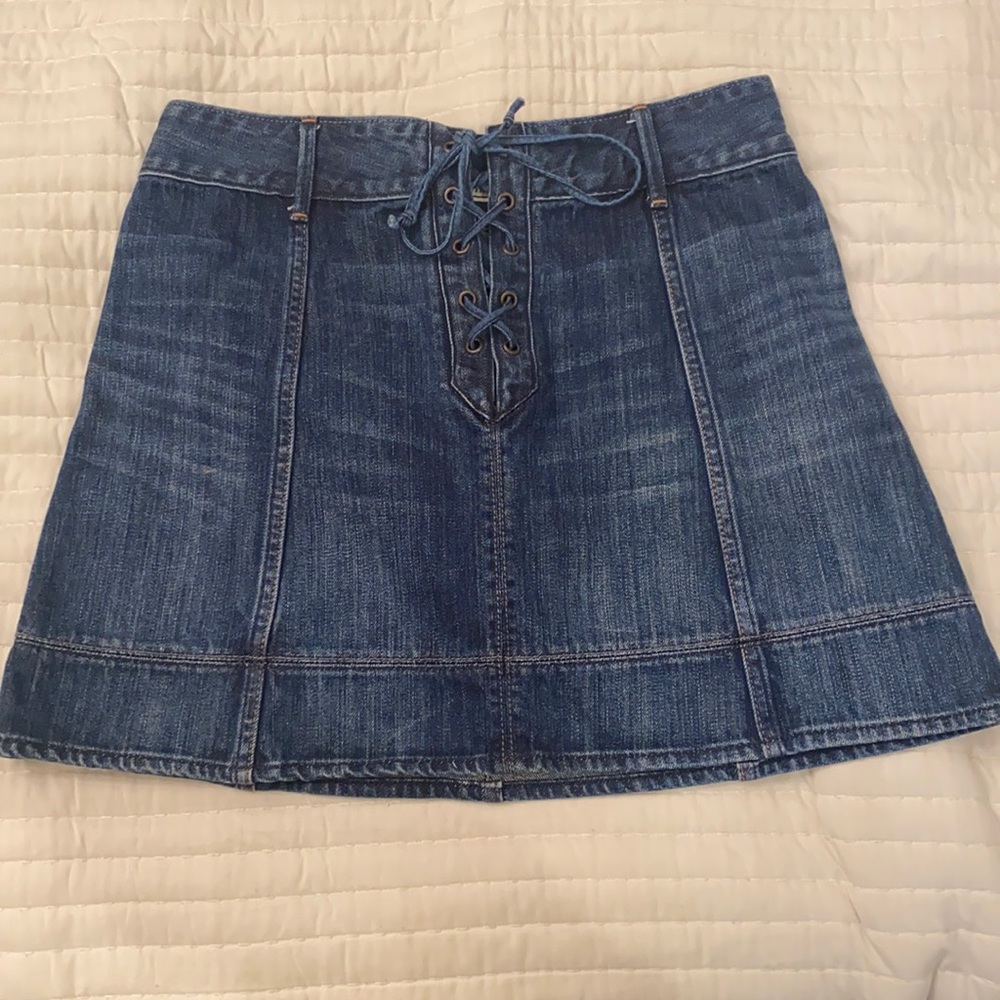 Abercrombie and Fitch Denim Mini Skirt